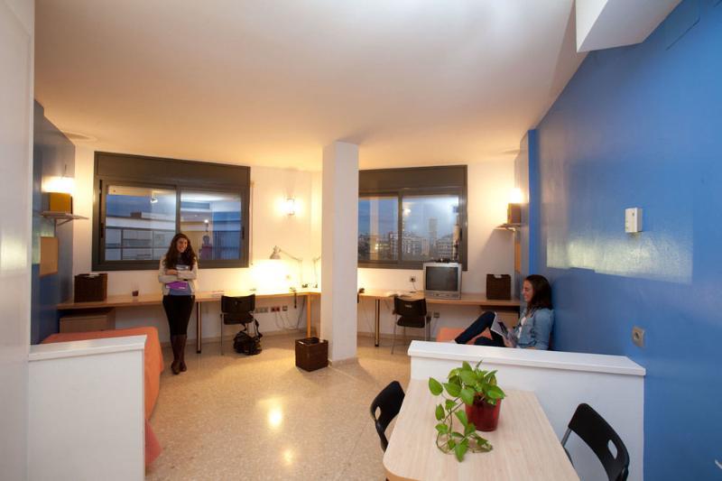 Residencia Estudiantes Onix Appartement Barcelona Buitenkant foto